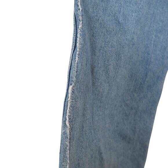 Vintage 90s Arizona Jeans Co Carpenter Blue Denim Baggy Jeans Mens 32x30 - Picture 6 of 7